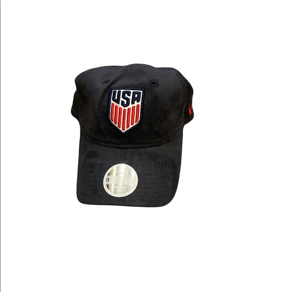 New Era Accessories - US Soccer New Era Women’s Sassy Suede Slouch Adjustable Hat Cap